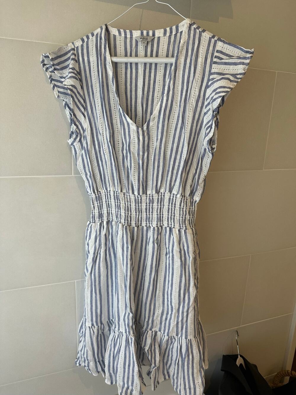 Rails catalina blue stripe dress
